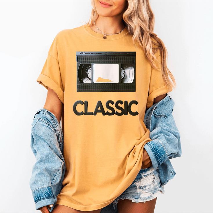 Classic VHS Tape Nostalgia Retro Women's Comfort Colors T-Shirt