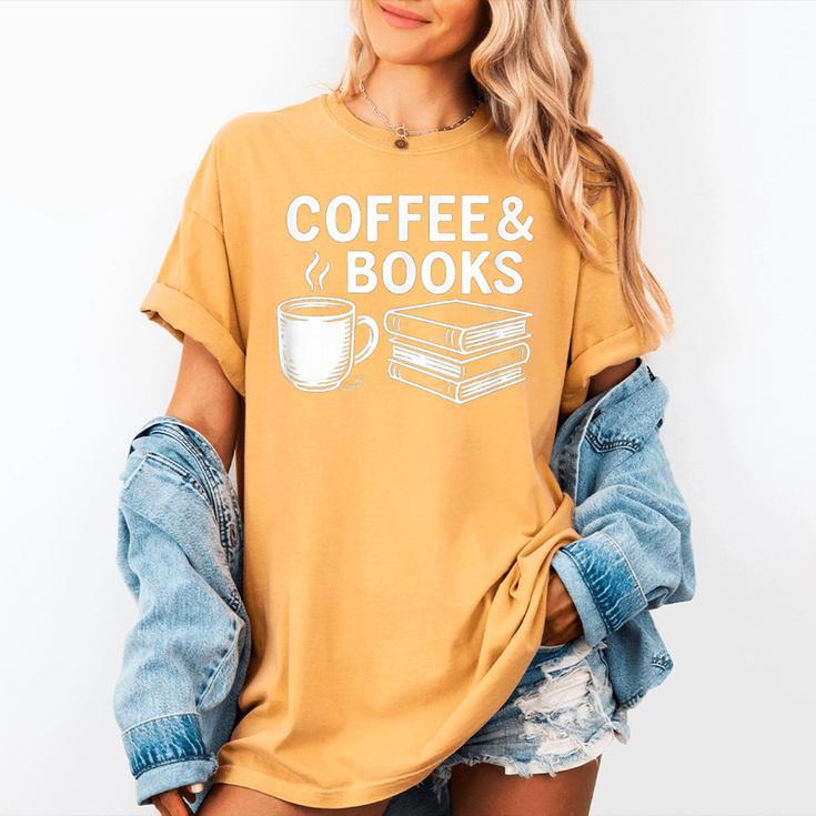 Coffee & Books Women's Comfort Colors T-Shirt