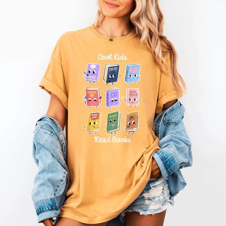 Cool Kids Read Books Apparel Women's Comfort Colors T-Shirt