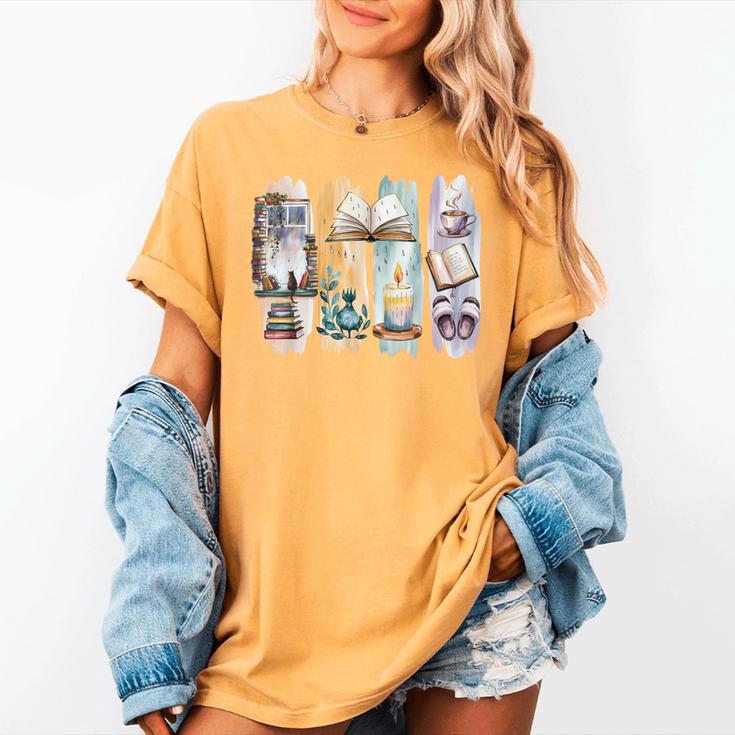Coquette Bookworm Reading Enthusiast Book Lover Book Women's Comfort Colors T-Shirt Coquette Bookworm Reading Enthusiast Book Lover Book Women's Comfort Colors T-Shirt