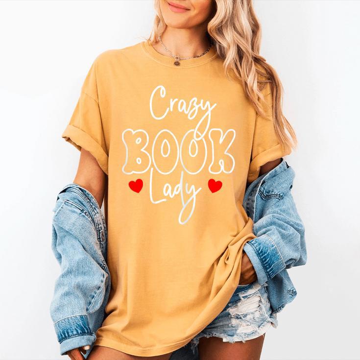 Crazy Book Lady Women's Comfort Colors T-Shirt