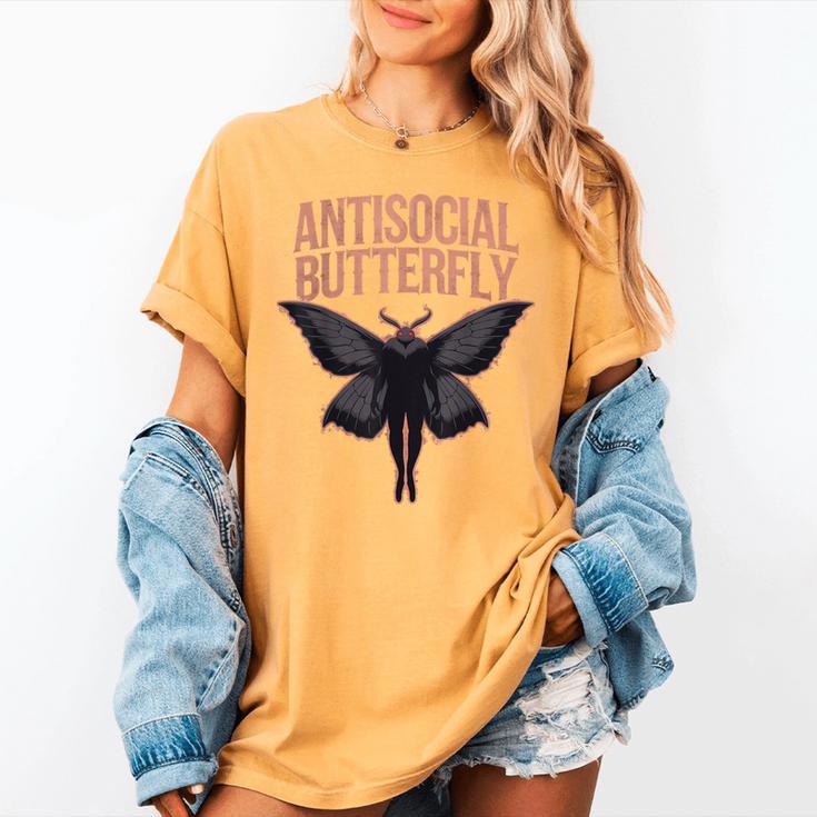 Cryptid Cryptozoology Mothman Introvert -Adults Butterfly Small Crew Neck Classic Fit Short Sleeve Polyester 100 Printed Blended Fabric Women's Comfort Colors T-Shirt Cryptid Cryptozoology Mothman Introvert -Adults Butterfly Small Crew Neck Classic Fit Short Sleeve Polyester 100 Printed Blended Fabric Women's Comfort Colors T-Shirt