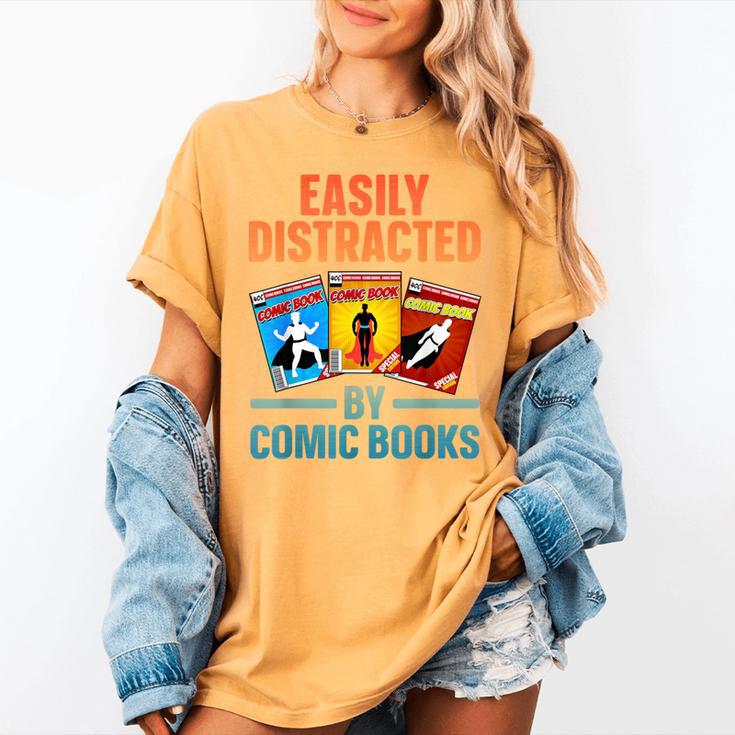 Cute Comic Book For Men Women Comic Book Collector Women's Comfort Colors T-Shirt