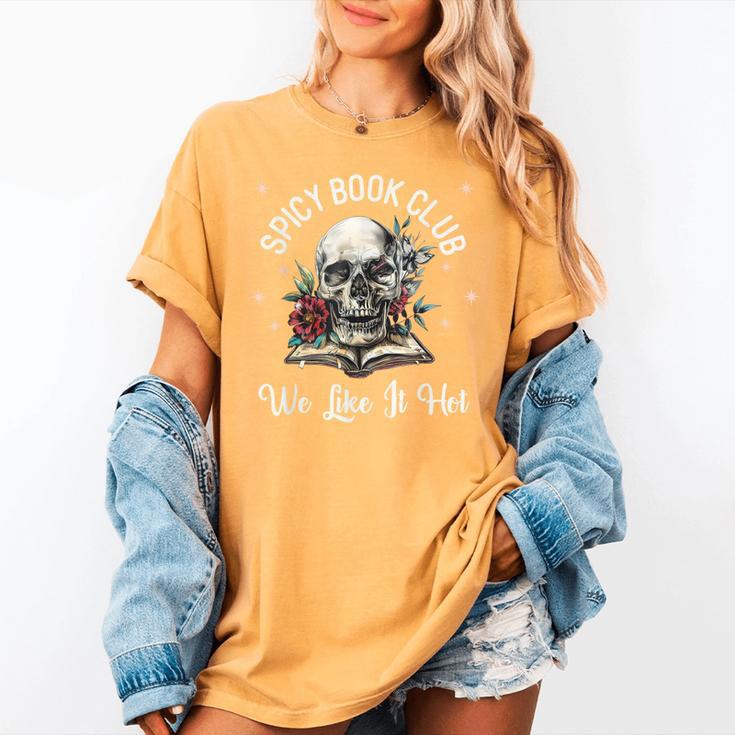 Dark Romance Lover Spicy Book Club Bookish Merch Morally Women's Comfort Colors T-Shirt