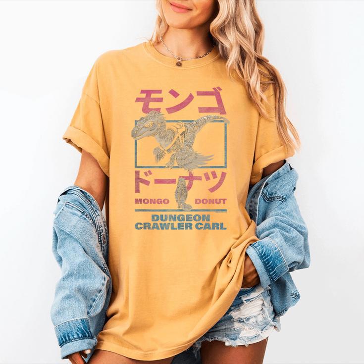 DCC Mongo And Donut Face-Off With Kanji Gamer Series Book Women's Comfort Colors T-Shirt