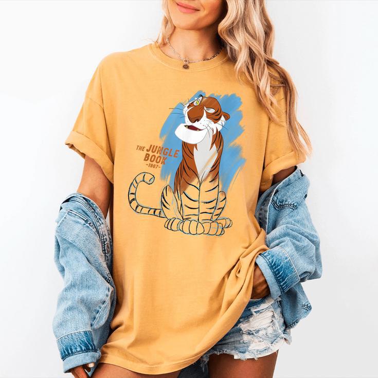 Disney Ink And Paint Shere Khan From The Jungle Book 1967 Women's Comfort Colors T-Shirt