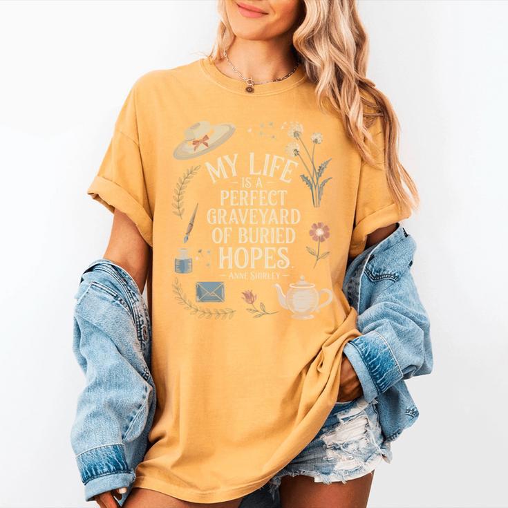 Dramatic Book Lover Quote Women's Comfort Colors T-Shirt