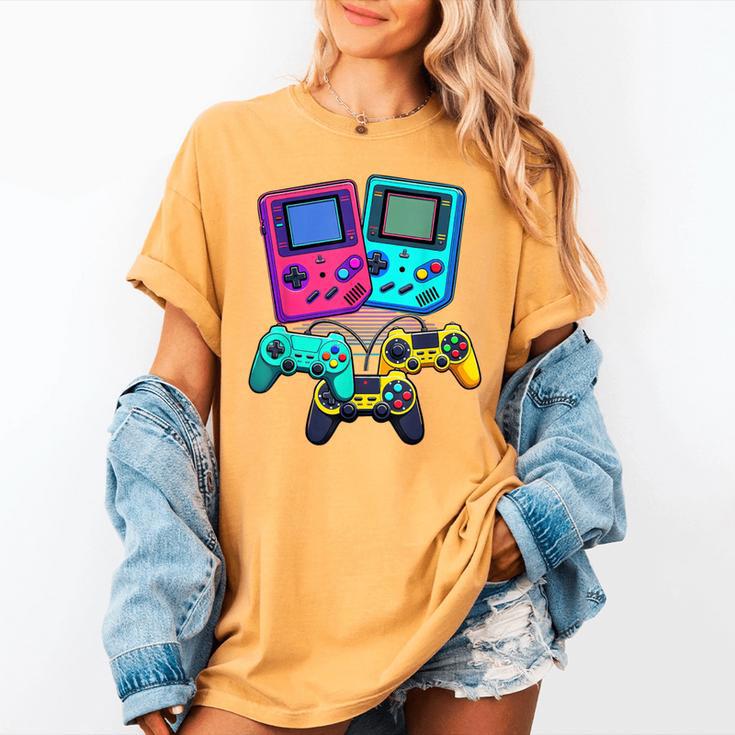 Eighties Console Controller Gaming Player Gadget Nostalgia Women's Comfort Colors T-Shirt