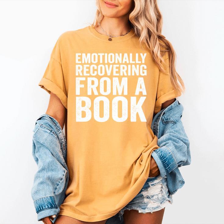 Emotionally Recovering From A Book Women's Comfort Colors T-Shirt