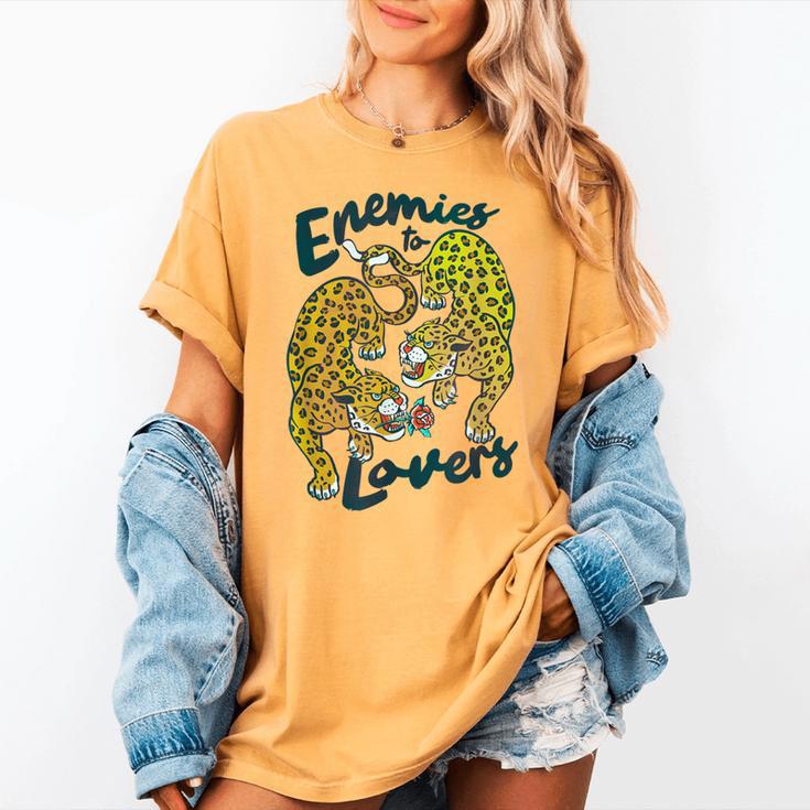 Enemies To Lovers Jaguar Tee Romance Book Plot Device Trope Women's Comfort Colors T-Shirt Enemies To Lovers Jaguar Tee Romance Book Plot Device Trope Women's Comfort Colors T-Shirt