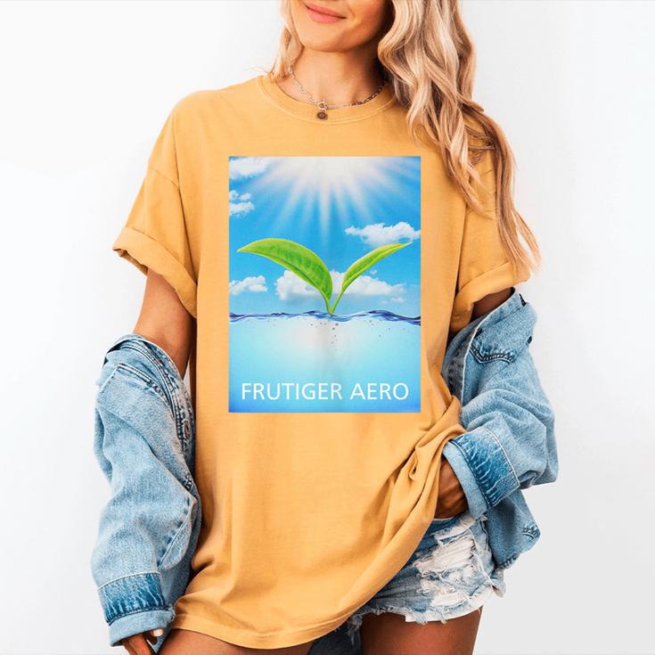 Frutiger Aero Aesthetics Women's Comfort Colors T-Shirt