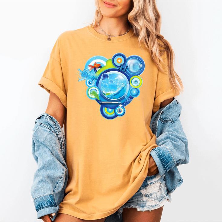 Frutiger Aero Metro Abstract Maximalism 2000s Nostalgia Premium Tri-Blend Women's Comfort Colors T-Shirt