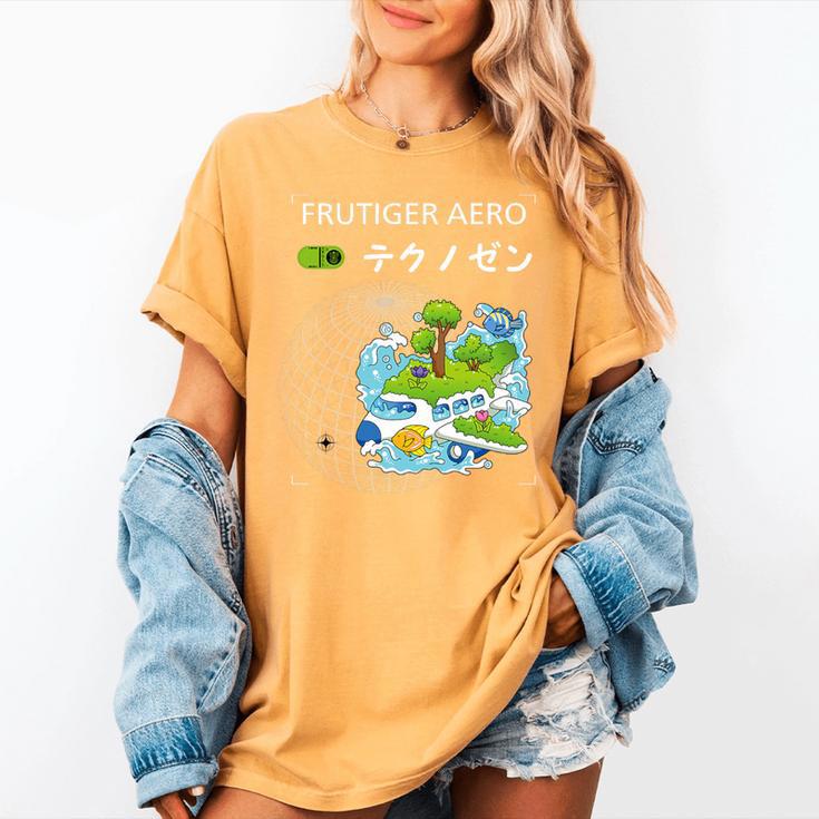 Frutiger Aero Y2K Fashion Trends Statement Piece Tech Orbite Premium Tri-Blend Women's Comfort Colors T-Shirt Frutiger Aero Y2K Fashion Trends Statement Piece Tech Orbite Premium Tri-Blend Women's Comfort Colors T-Shirt