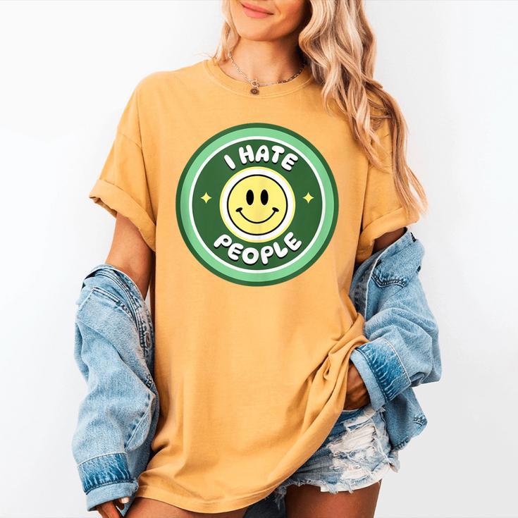 I Hate People Saying For Introverts Women's Comfort Colors T-Shirt