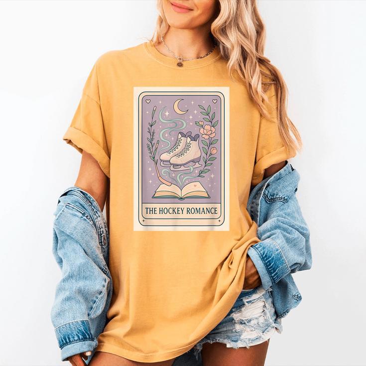 Hockey Romance Tarot Card Books Reader Cozy Reading Women's Comfort Colors T-Shirt Hockey Romance Tarot Card Books Reader Cozy Reading Women's Comfort Colors T-Shirt