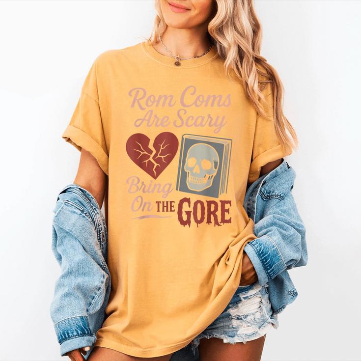 Horror Book Club Creepy Reader Gothic Fiction Thriller Fan Women's Comfort Colors T-Shirt Horror Book Club Creepy Reader Gothic Fiction Thriller Fan Women's Comfort Colors T-Shirt