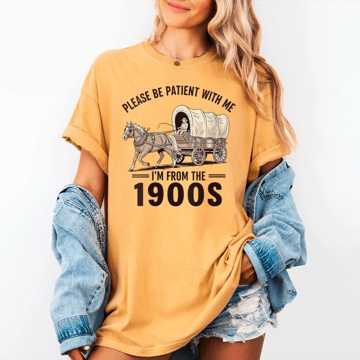 I'm From The 1900s Tee Western For Men Women's Comfort Colors T-Shirt I'm From The 1900s Tee Western For Men Women's Comfort Colors T-Shirt
