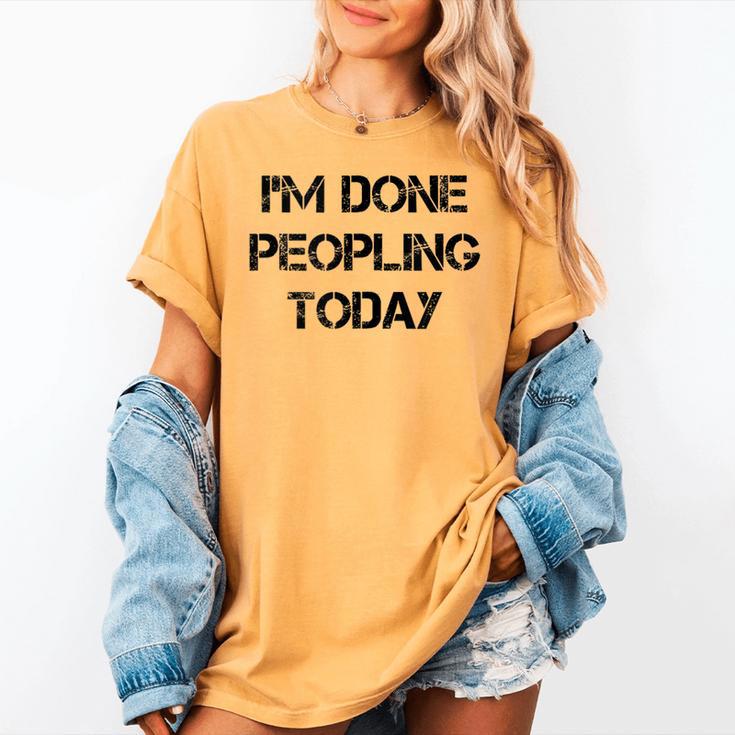 Introvert Design For Introverted Men And Women Women's Comfort Colors T-Shirt Introvert Design For Introverted Men And Women Women's Comfort Colors T-Shirt