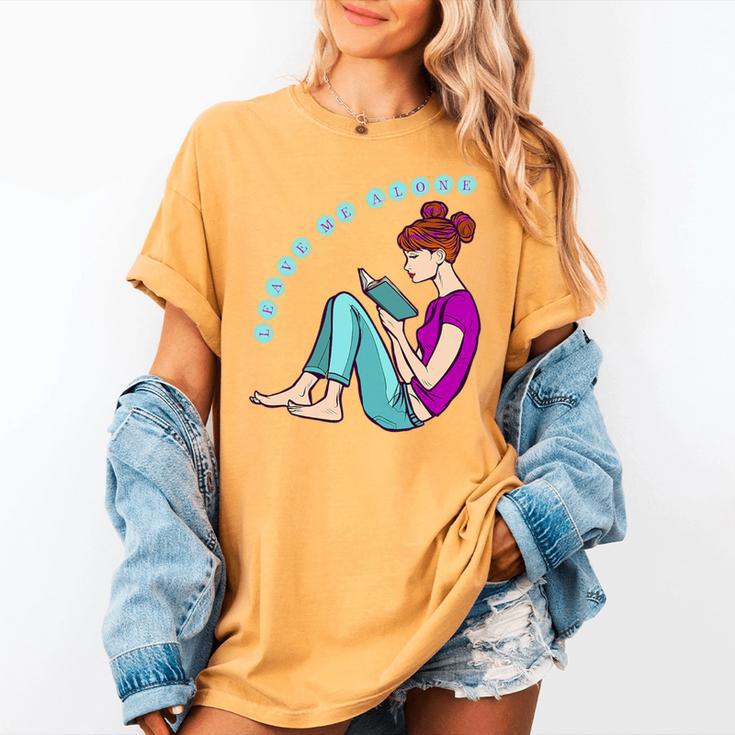Leave Me Alone I'm Reading a Book For Bookworms Premium Tri-Blend Women's Comfort Colors T-Shirt Leave Me Alone I'm Reading a Book For Bookworms Premium Tri-Blend Women's Comfort Colors T-Shirt
