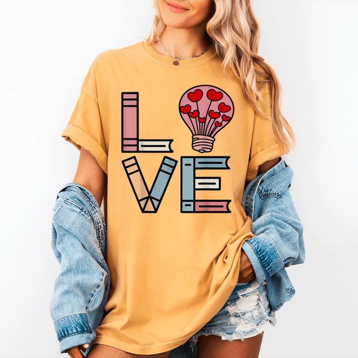 Love Books Reading Women's Comfort Colors T-Shirt