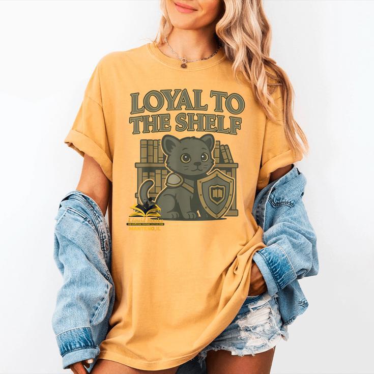 Loyal To The Shelf Knight Panther Book Lover Women's Comfort Colors T-Shirt