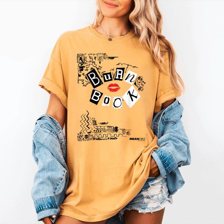 Mean Girls Burn Book Cover Art Women's Comfort Colors T-Shirt