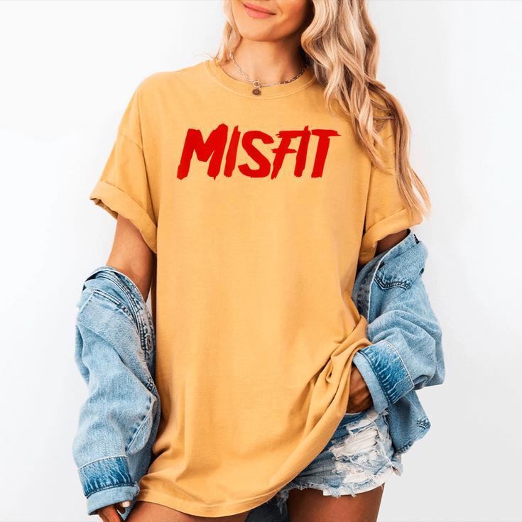 Misfit Outfit And Costume Introvert Apparel Women's Comfort Colors T-Shirt Misfit Outfit And Costume Introvert Apparel Women's Comfort Colors T-Shirt