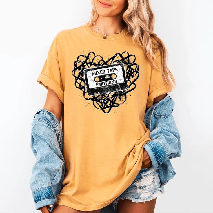 Mixed Tape Emotions Music Lover Nostalgia Quote Premium Tri-Blend Women's Comfort Colors T-Shirt Mixed Tape Emotions Music Lover Nostalgia Quote Premium Tri-Blend Women's Comfort Colors T-Shirt