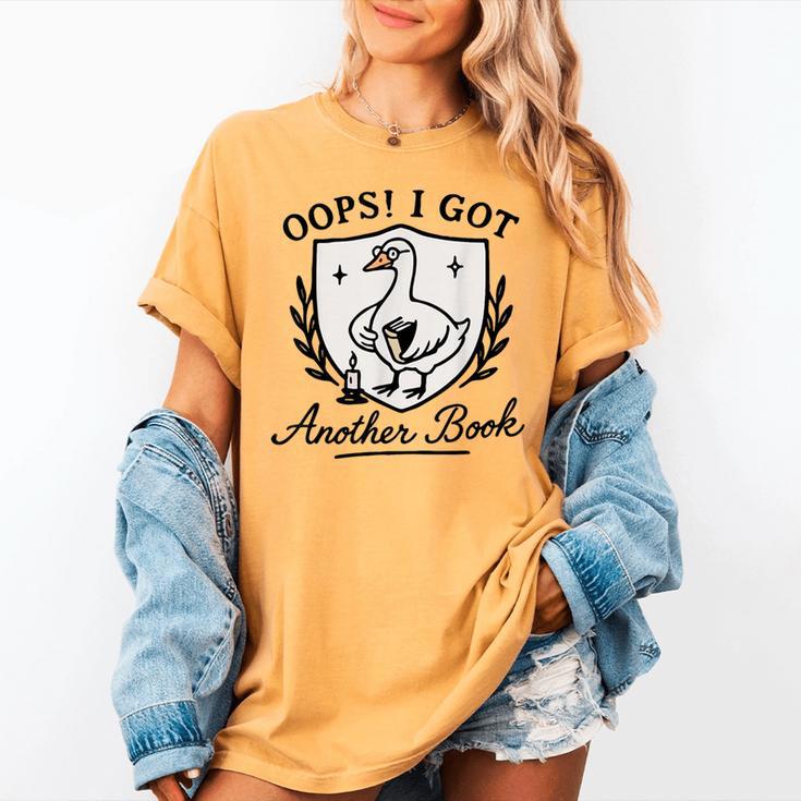 OOPS I GOT Another Book Design Women's Comfort Colors T-Shirt