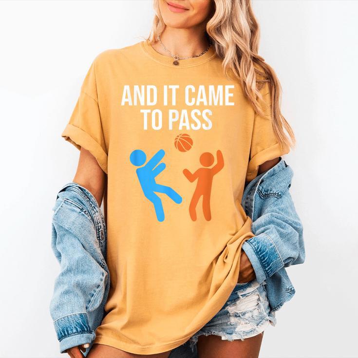 And It Came To Pass Book Of Mormon LDS Missionary Women's Comfort Colors T-Shirt