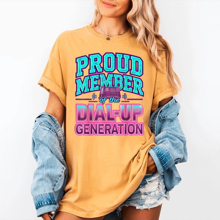 Proud Member Of The Dial Up Club Tech Nostalgia Top Women's Comfort Colors T-Shirt
