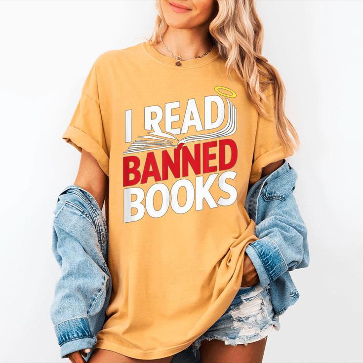 I Read Banned Books Defiant And Bold Women's Comfort Colors T-Shirt