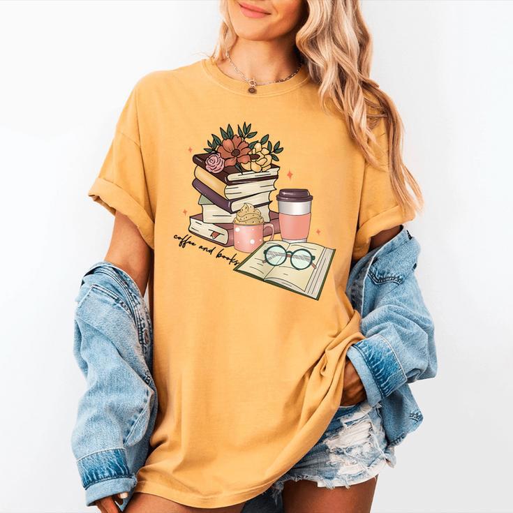 Read Books Drink Coffee For Women Women's Comfort Colors T-Shirt