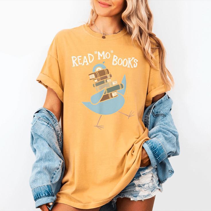 Read More Books Pigeon Book Lover Women's Comfort Colors T-Shirt