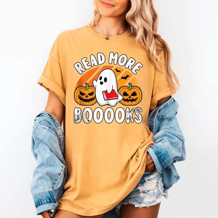 Read More Books Teacher Halloween Men Women Women's Comfort Colors T-Shirt