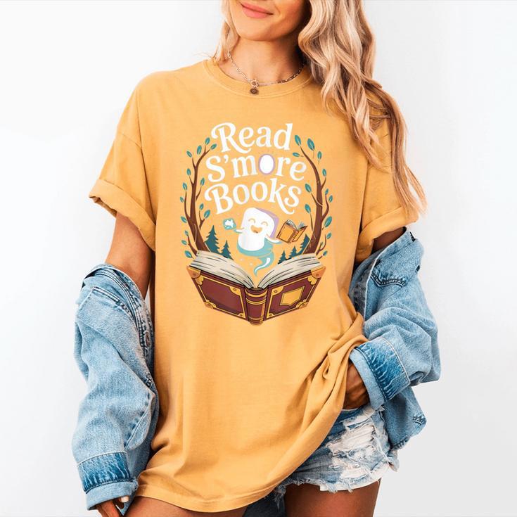Read S'More Books Camping Outdoors Travel Campfire Women's Comfort Colors T-Shirt Read S'More Books Camping Outdoors Travel Campfire Women's Comfort Colors T-Shirt
