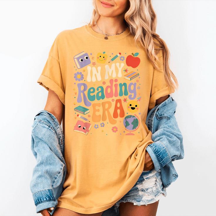 In My Reading Era Books Lovers Men Women Kids Women's Comfort Colors T-Shirt In My Reading Era Books Lovers Men Women Kids Women's Comfort Colors T-Shirt