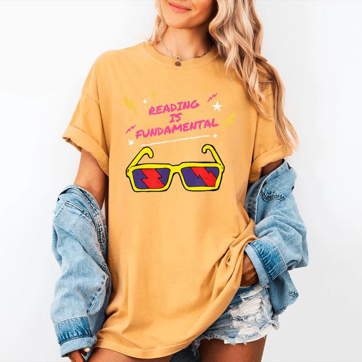 Reading Is Fundamental Shirt Drag Queen Book Lovers Women's Comfort Colors T-Shirt Reading Is Fundamental Shirt Drag Queen Book Lovers Women's Comfort Colors T-Shirt