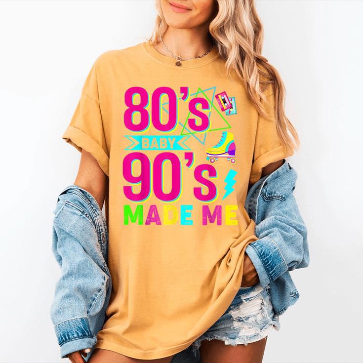 Retro 1980s 80's Baby 1990s 90's Made Me Nostalgia Vibes Women's Comfort Colors T-Shirt Retro 1980s 80's Baby 1990s 90's Made Me Nostalgia Vibes Women's Comfort Colors T-Shirt