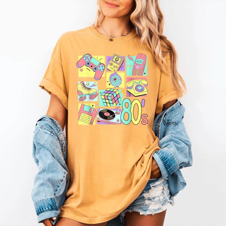 Retro 80s Nostalgia 1980s Throwback Party Costume Women's Comfort Colors T-Shirt Retro 80s Nostalgia 1980s Throwback Party Costume Women's Comfort Colors T-Shirt
