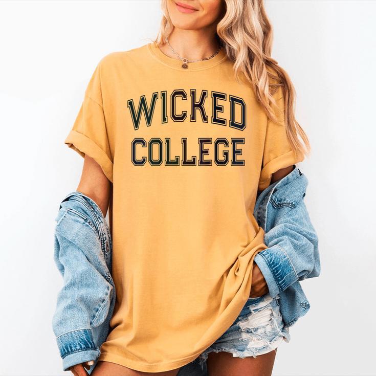 Retro Anti Social WICKED COLLEGE Introvert Stay Away From Me Women's Comfort Colors T-Shirt Retro Anti Social WICKED COLLEGE Introvert Stay Away From Me Women's Comfort Colors T-Shirt