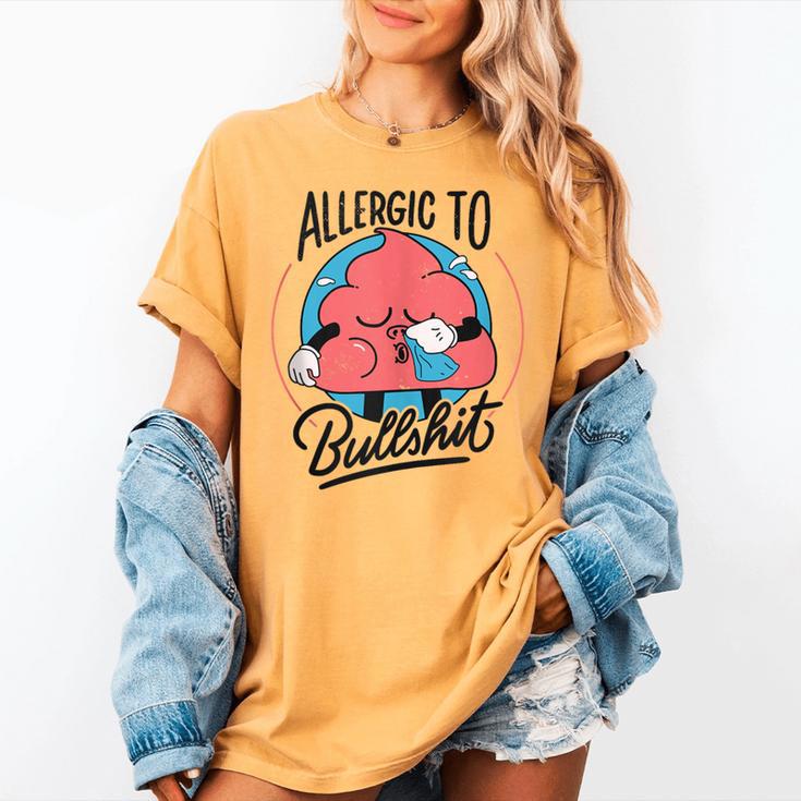Retro Toon Introvert Sarcasm Anti-Social Nihilism Women's Comfort Colors T-Shirt