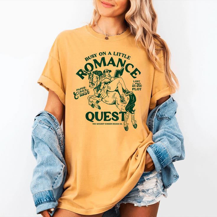Romance Novel Smut Book Lover Bookish Bibliophile Women's Comfort Colors T-Shirt