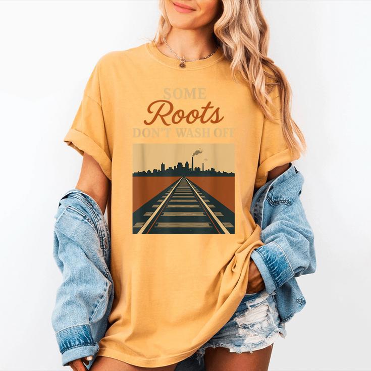Rust Belt Midwest Nostalgia Steel Town Working Class Pride Women's Comfort Colors T-Shirt