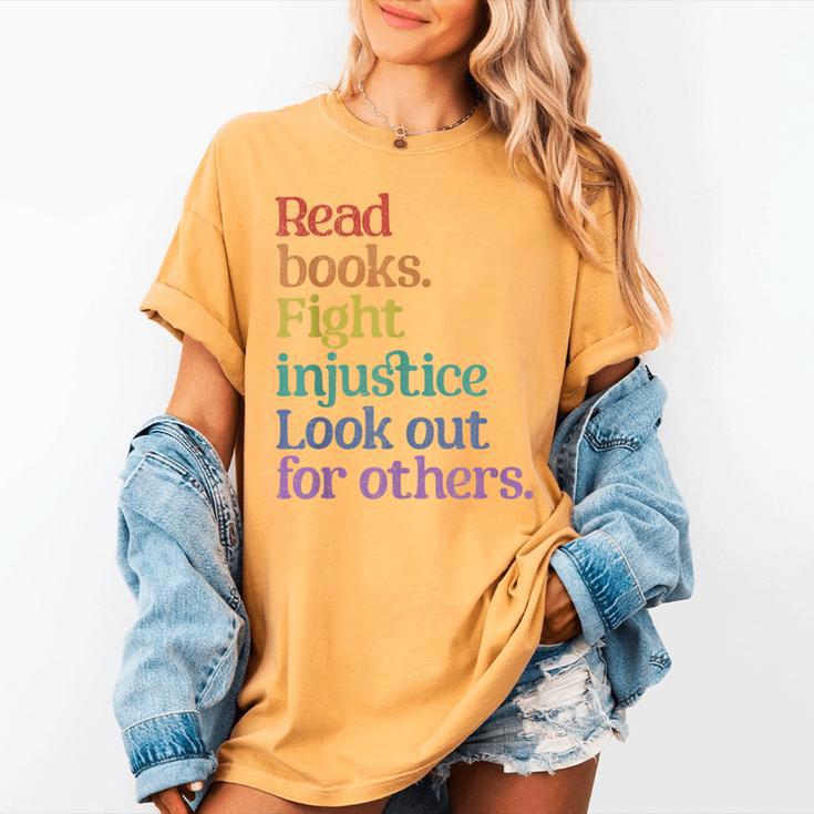 Stop Book Banning Pro Library Women's Comfort Colors T-Shirt Stop Book Banning Pro Library Women's Comfort Colors T-Shirt