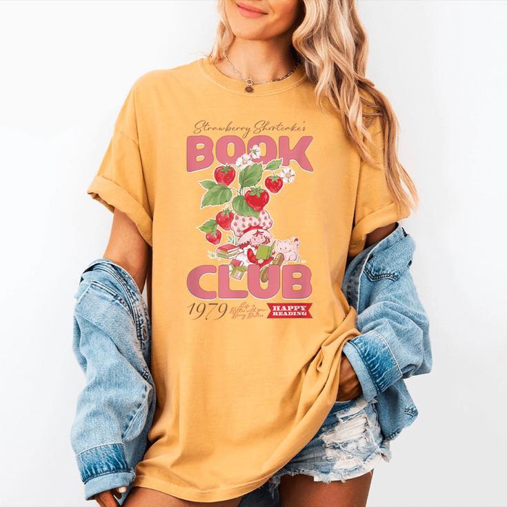 Strawberry Shortcake Book Club 1979 With Berry Besties Women's Comfort Colors T-Shirt Strawberry Shortcake Book Club 1979 With Berry Besties Women's Comfort Colors T-Shirt