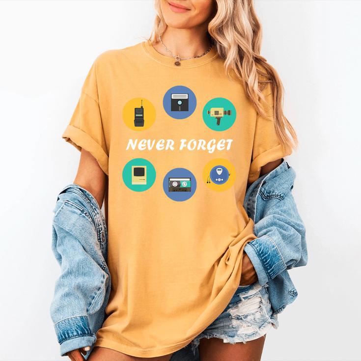 Throwback Thursday Never Forget Nostalgia 80's Retro Premium Tri-Blend T-Shirt Women's Comfort Colors T-Shirt