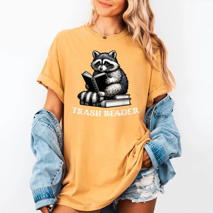 Trash Reader Book Reader Book Lover Book Reader Women's Comfort Colors T-Shirt