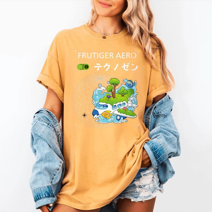 Women's Frutiger Aero Y2K Fashion Trends Statement Piece Tech Orbite Women's Comfort Colors T-Shirt Women's Frutiger Aero Y2K Fashion Trends Statement Piece Tech Orbite Women's Comfort Colors T-Shirt
