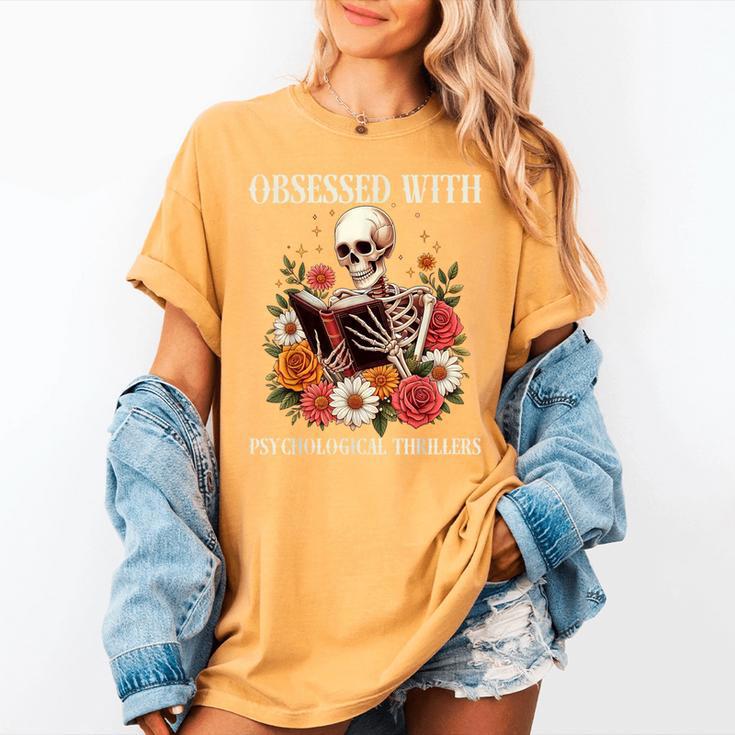 Women's Psychological Thriller Book Reader Lover Women's Comfort Colors T-Shirt